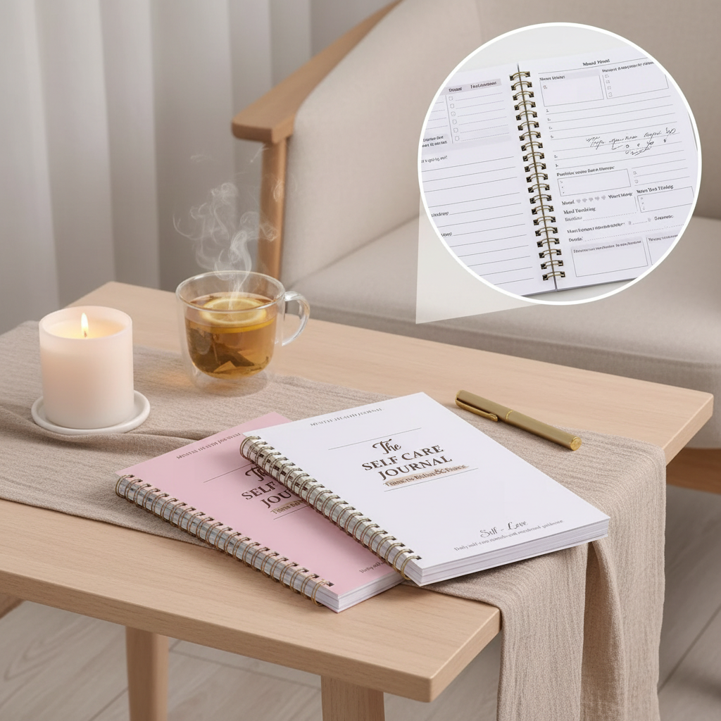 Guided Self-Care & Confidence Journal for Mindset, Healing & Daily Transformation